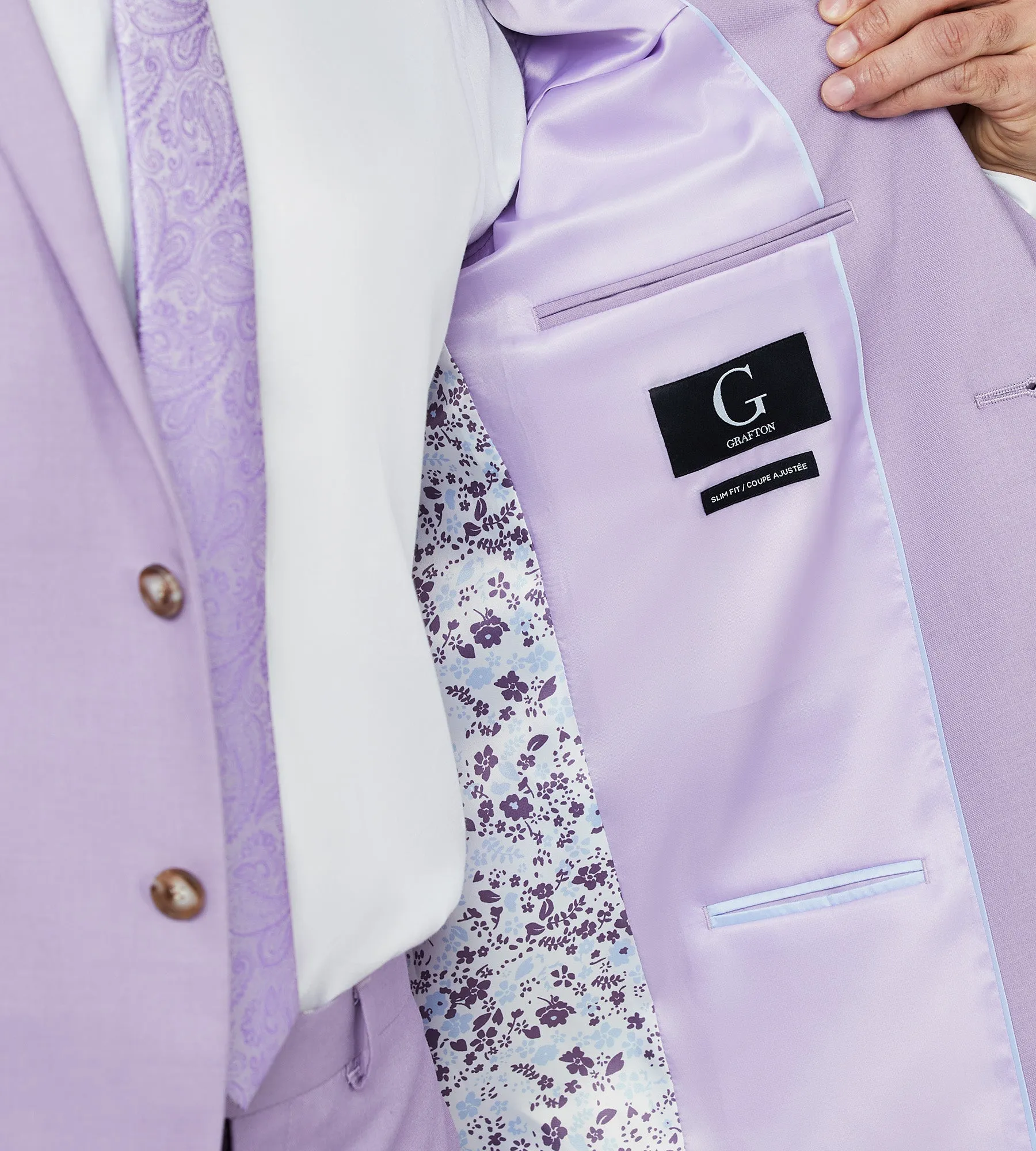 Slim Fit Suit Separate Jacket