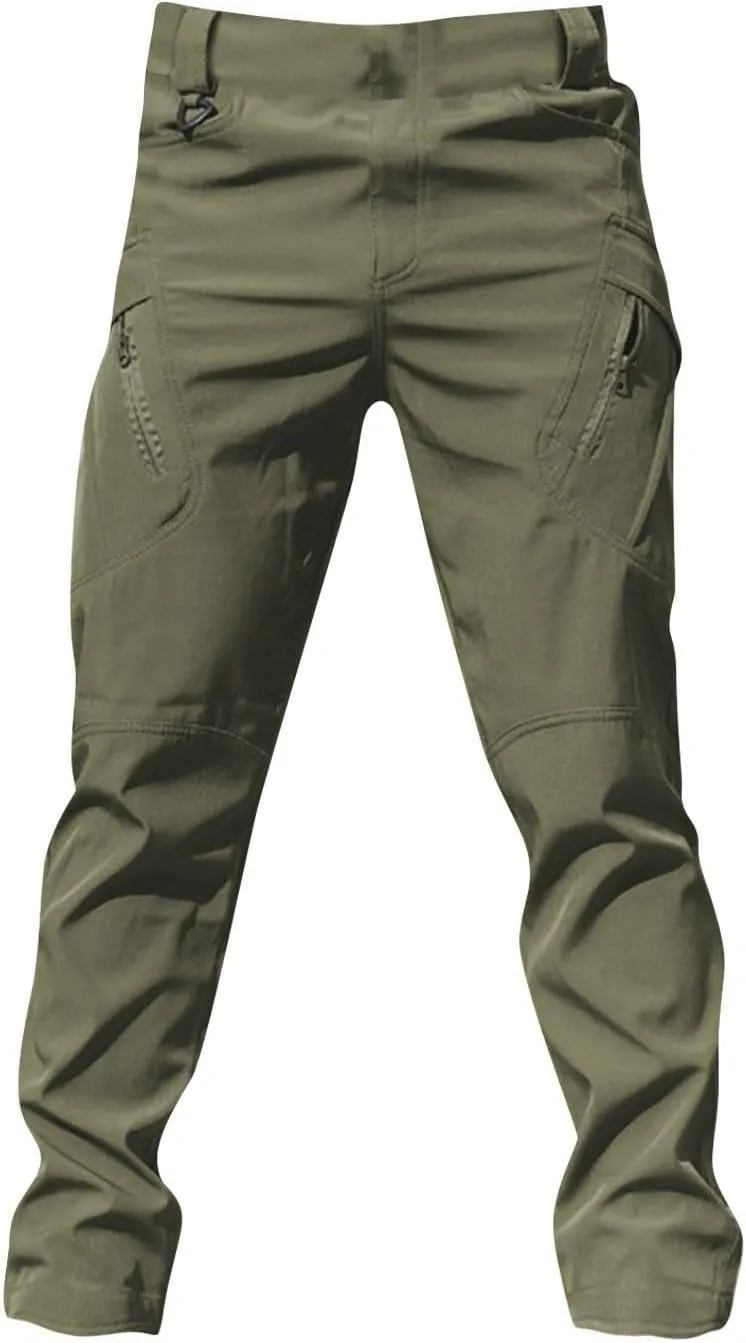 Tactical Pants for Men Stretch Ripstop Waterproof Quick Dry Cargo Hiking Pants Comfy Work Pant Outdoor with Pockets