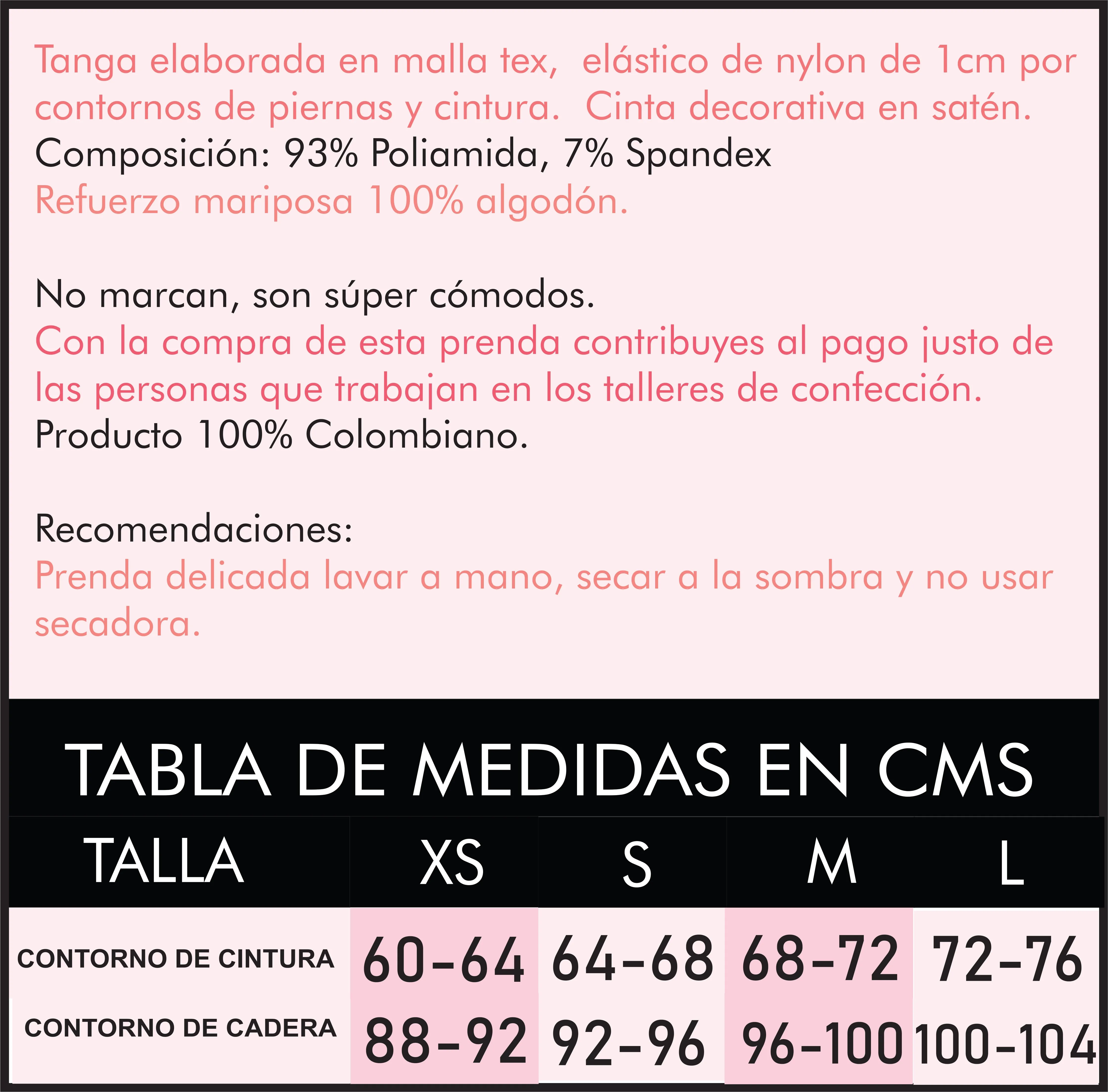TANGA MORA  AZUL CLARO