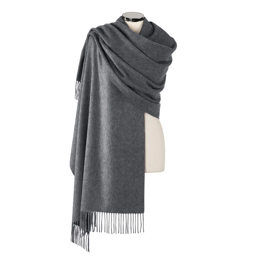 Étole cachemire - Gris