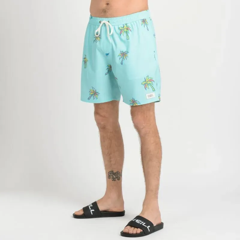 Traje de baño Hombre Boards trunk azul claro