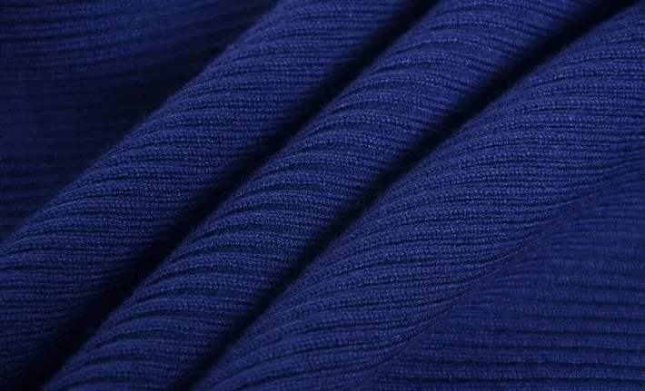 Vestido Tricot Gola Alta Midi Tubinho Inverno