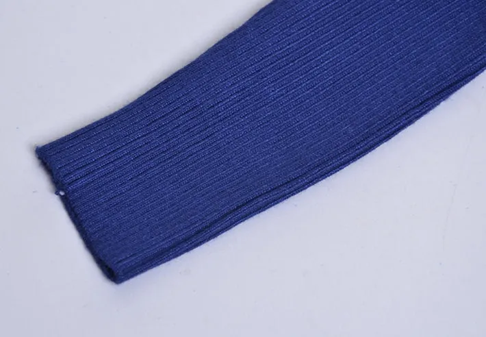Vestido Tricot Gola Alta Midi Tubinho Inverno
