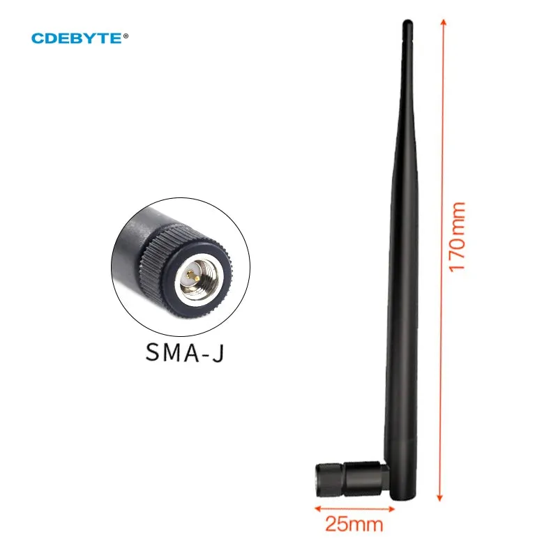 Wifi Rubber Antenna 2.4/5.8G 5dBi Copper Tube Conductor Antenna Dipole Radiator For Wifi/Router Wifi Antenna TXWF-JKS-20