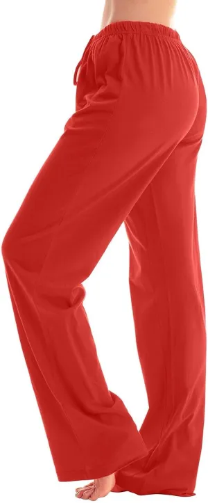 Women's Stretchy Straight Leg Dress Work Pants Business Office Casual Slacks with Pockets, S-3XL