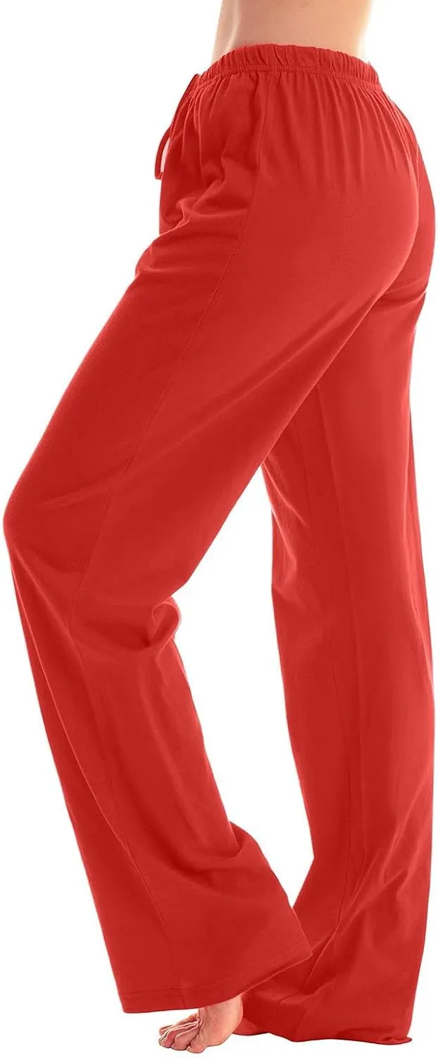 Women's Stretchy Straight Leg Dress Work Pants Business Office Casual Slacks with Pockets, S-3XL